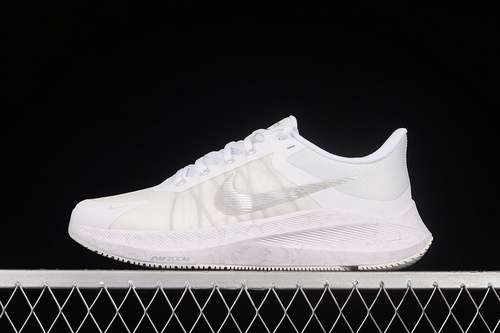 【270】[CW3421-104]-[AIR ZOOM WINFLO 8 WHITE/PURE PLATINUM/SUMMIT WHITE/METALLIC SILVER]