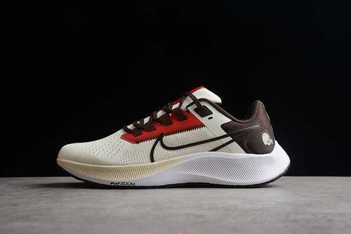 【280】[DJ0815-100]-[AIR ZOOM PEGASUS 38 X NFL CLEVELAND BROWNS/LIGHT BROWN/RED]-[UNSIEX:36-45]