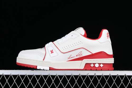 【700】[L*V TRAINER 54 WHITE/RED]-[MAN:38-45]