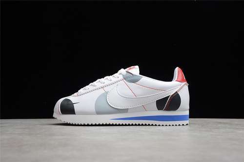 【240】[AH7528-006]-[CLASSIC CORTEZ WHITE/BLACK/GREY-RED]-[WOMAN:36-40]