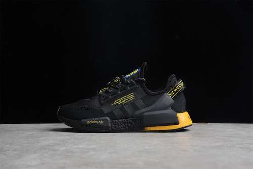 【300】[GY5354]-[NMD_R1 V2 SHOES CORE BLACK/YELLOW GRADIENT/CORE BLACK]-[WOMAN:36-39]-[MAN:40-45]