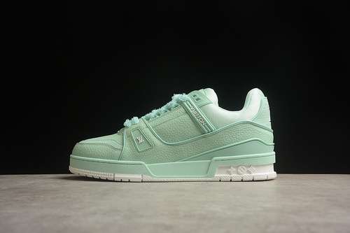 【630】[2024TRAINER L*V LOUIS VUITTON TRAINER GREEN/WHITE]-[WOMAN:35-39]-[MAN:40-45]