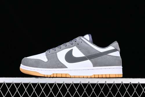【330】[FV0389-100]-[DUNK LOW WHITE/LIGHT IRON ORE/GUM LIGHT BROWN/SMOKE GREY]-[UNSIZE:36-47.5]