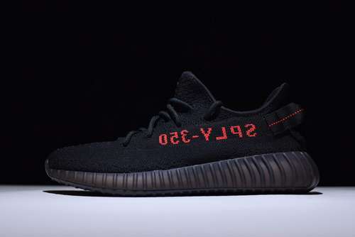 【600】[CP9652]-[BC YEEZY BOOST 350 V2 CORE BLACK/CORE BLACK/RED]-[UNISEX:36-48]