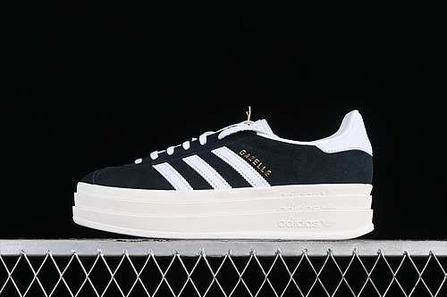 【300】[HQ6912]-[ORIGINALS GAZELLE BOLD CORE BLACK/CLOUD WHITE/CORE WHITE]-[WOMAN:35-42]