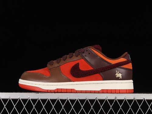 【270】[FD4203-661]-[DUNK LOW YEAR OF THE RABBIT BROWN/ORANGE]-[WOMAN:36-39]-[MAN:40-46]