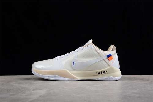 【360】[DB4796-101]-[KOBE 5 PROTRO UNDEFEATED RICE WHITE]-[MAN:40-46]