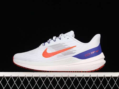 【290】[DD6203-006]-[AIR WINFLO 9 FOOTBALL GREY/CONCORD/CINNABAR/BRIGHT CRIMSON]-[MAN:39-45]