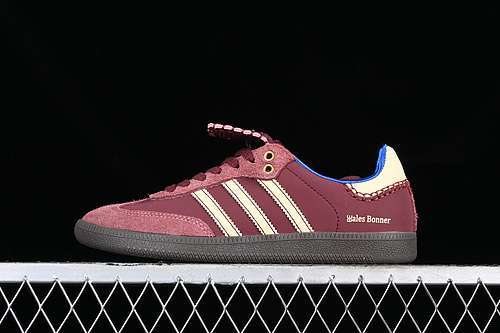【260】[IE0579]-[WALES BONNER SAMBA BLACK/YELLOW/RED]-[WOMAN:35-39]-[MAN:40-45]