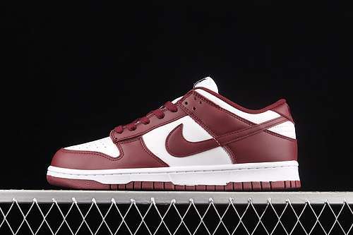 【330】[DD1503-108]-[SB DUNK LOW TEAM RED/BORDEAUX/WHITE]-[WOMAN:36-39]-[MAN:40-47.5]