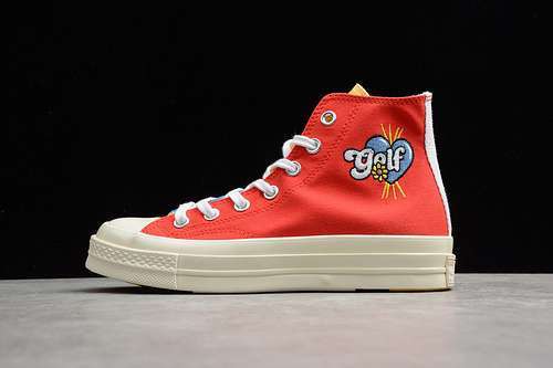 【260】[169910C]-[GOLF WANG X CHUCK TAYLOR 70S HIGH TRI PANEL RED/BLUE/YELLOW]-[UNISEX:35-44]