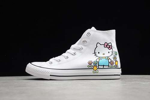 【240】[164629C]-[HELLO KITTY X CHUCK TAYLOR ALL STAR LOW TOP WHITE/PINK/BLACK]-[UNISEX:35-44]