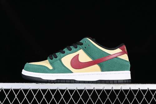 【270】[304292-700]-[SB DUNK LOW PRO JAMESON VEGAS GOLD/TEAM RED-TEAM GREEN]-[WOMAN:36-39]-[MAN:40-46]