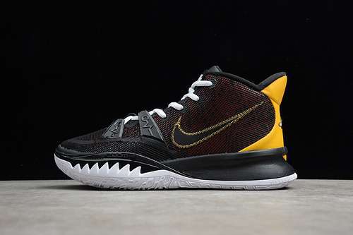 【320】[CQ9327-003]-[KYRIE 7 RAYGUN BLACK/WHITE/YELLOW]-[MAN:40-46]