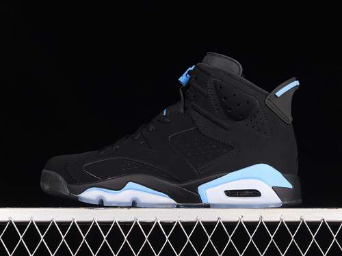【550】[384664-006]-[AIR JORDAN 6 RETRO UNC BLACK/UNIVERSITY BLUE]-[MAN:40-47.5]
