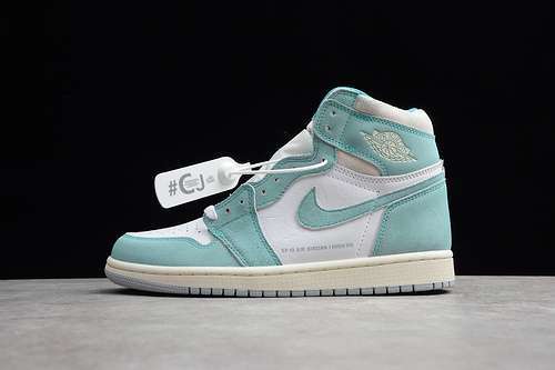 [555088-311]-[CJ AIR JORDAN 1 RETRO HIGH TURBO GREEN/SAIL-WHITE]-[UNISEX:36-45]