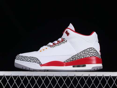 【340】[CT8532-126]-[AIR JORDAN 3 RETRO WHITE/LIGHT CURRY/CARDINAL RED/CEMENT GREY]-[MAN:40-46]