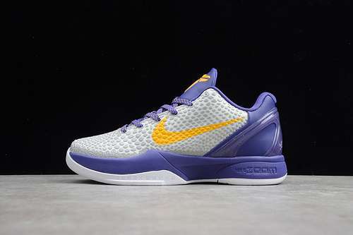 【340】[CW2190-104]-[KOBE VI WHITE/PURPLE/YELLOW]-[MAN:40-46]