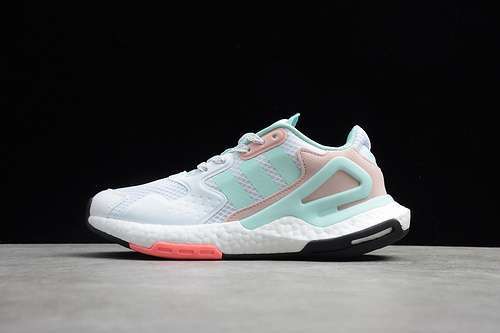 【320】[FY3018]-[DAY JOGGER SHOES CLOUD WHITE/BLUE/PINK]-[WOMAN:36-40]