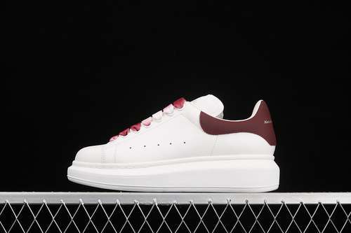 【580】[ALE*XANDER MCQUEEN WHITE/WHITE/WINE RED]-[WOMAN:35-40]