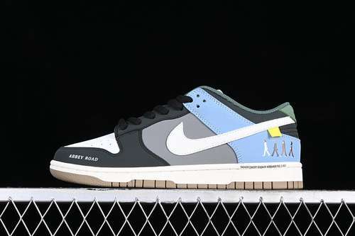 【270】[PU6652-123]-[SB DUNK LOW BLACK/GREY/BLUE]-[WOMAN:36-39]-[MAN:40-45]