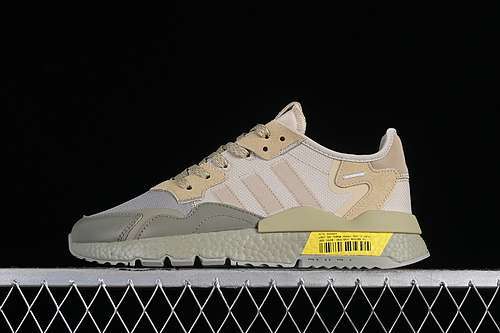 【260】[FV3617]-[NITE JOGGER BOOST FEATHER GREY/SAVANNAH/SPRING YELLOW]-[WOMAN:36-39]-[MAN:40-45]