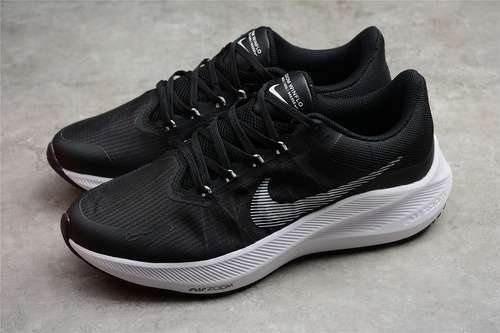 【270】[CW3419-006]-[AIR ZOOM WINFLO 8 BLACK/DARK SMOKE GREY/WHITE]-[WOMAN:36-39]-[MAN:40-45]