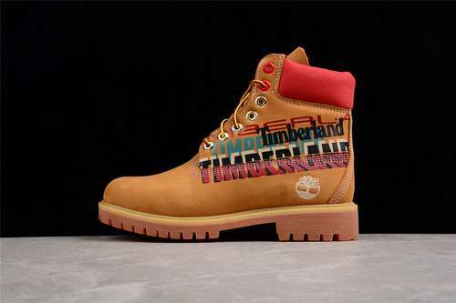 【530】[TB-0A2EC8-231]-[6 INCH PREMIUM WATERPROOF BOOT EXCLUSIVE LOGO - WHEAT]-[MAN:39.5-45]