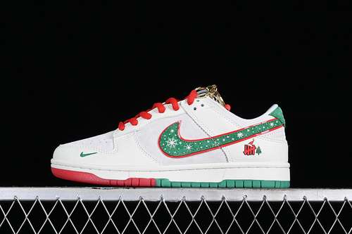 【330】[XB5181-318]-[SB DUNK LOW UN WHITE/RED/GREEN]-[WOMAN:36-39]-[MAN:40-45]