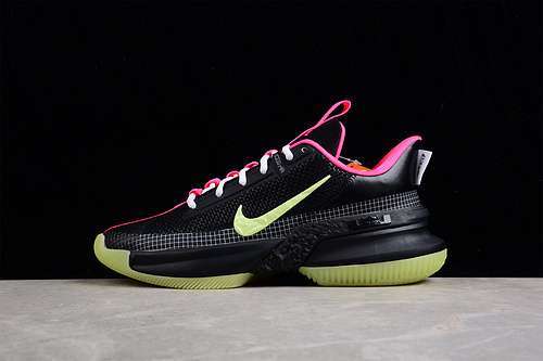 【380】[CQ9329-001]-[LEBRON AMBASSADOR 13 YEEZY BLACK/GREEN/PINK]-[MAN:39-46]