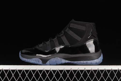 【450】[378037-005]-[ZG AIR JORDAN 11 RETRO CAP AND GOWN BLACK/BLACK-BLACK]-[MAN:40-47.5]