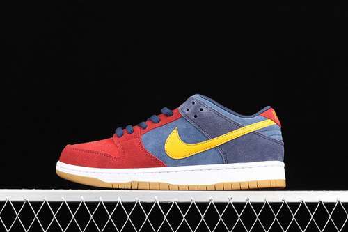 【450】[DJ0606-400]-[SB DUNK LOW BARCELONA CATALONIA RED/DARK BLUE/YELLOW]-[WOMAN:36-39]-[MAN:40-47.5]