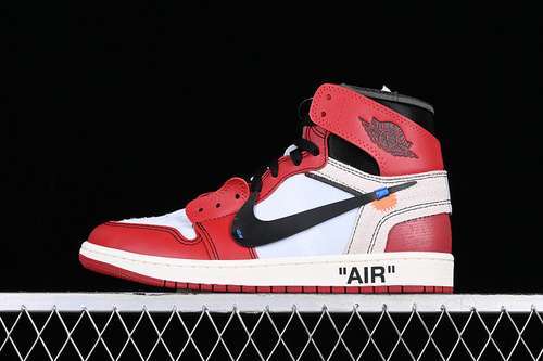 【660】[AA3834-101]-[OFF WHITE X AIR JORDAN 1 RETRO HIGH OG CHICAGO WHITE/BLACK-VARSITY]