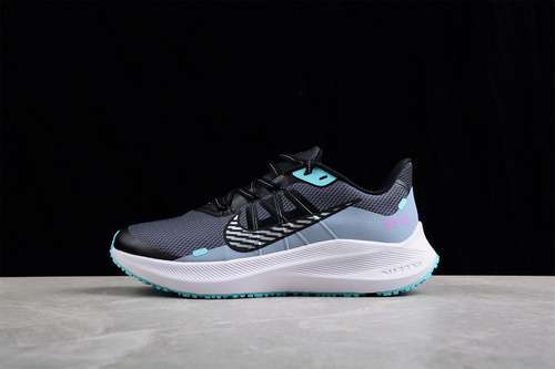 【280】[CU3868-403]-[WINFLO 7 SHIELD OBSIDIAN MIST/BLACK/AURORA GREEN/CHROME]-[WOMAN:36-39]