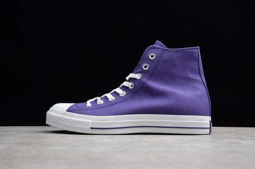 [1CL178]-[CHUCK TAYLOR 70S ALL-STAR HIGH WHITE/PURPLE]-[WOMAN:35-39]-[MAN:40-44]