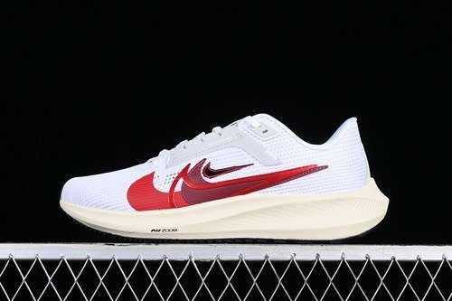 【260】[FB7703-100]-[AIR ZOOM PEGASUS 40 PREMIUM WHITE/PHOTON DUST/UNIVERSITY RED/MULTICOLOR]