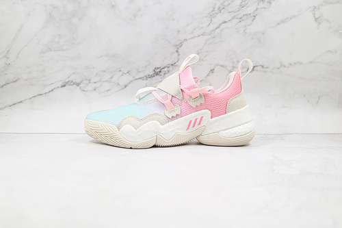 【330】[H68998]-[TRAE YOUNG 1 ICEE CLEAR PINK/CORE WHITE/CLEAR PINK]-[MAN:40-46]
