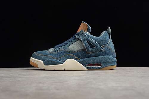 [AO2571-401]-[LEVI&#x27;S X AIR JORDAN 4 DENIM/DENIM-SAIL-GAME RED]-[MAN:40-48]-[OGHP00180]