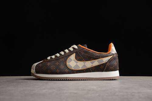 【240】[IA9V9V]-[CLASSIC CORTEZ BETRUE DARK BROWN/GREY/ORANGE]-[WOMAN:36-39]-[MAN:40-44]