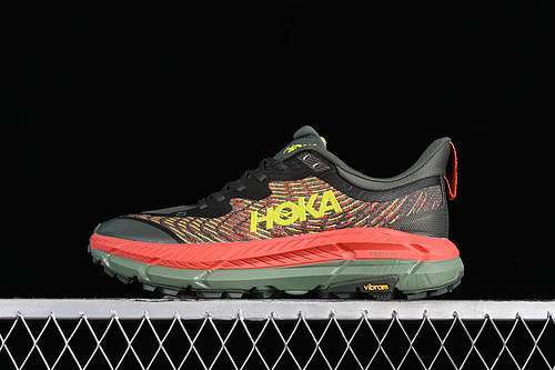 【300】[1129930 IFST]-[HOKA ONE ONE MAFATE SPEED 4 GREEN/ORANGE]-[WOMAN:36-39]-[MAN:40-45]