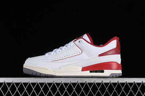 【430】[FD0383-161]-[AIR JORDAN 2/3 RETRO WHITE/VARSITY RED/SAIL/CEMENT GREY]-[MAN:40-47.5]