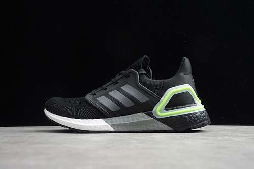 【280】[FY3452]-[ULTRABOOST 20 SHOES CORE BLACK/CRYSTAL WHITE/GREEN]-[MAN:39-45]