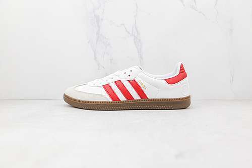 【250】[B44628]-[SAMBA VEGAN OG SHOES FOOTWEAR WHITE/SCARLET/GUM]-[MAN:39-45]