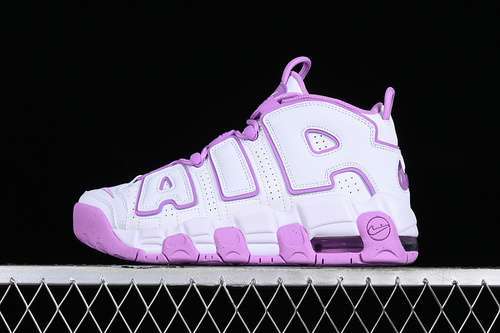 【350】[FN6976-100]-[AIR MORE UPTEMPO 96 QS WHITE/PURPLE]-[WOMAN:36-39]-[MAN:40-46]