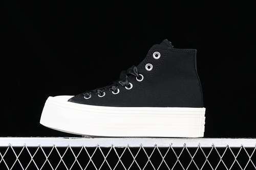 【240】[A06141C]-[CONVERSE ALL STAR MODERN LIFT WHITE/BLACK]-[WOMAN:35-39]-[MAN:40-44]