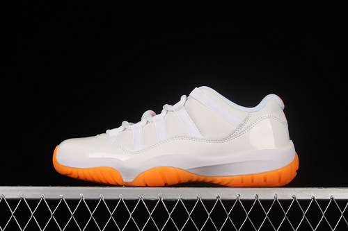 【400】[AH7860-139]-[AIR JORDAN 11 RETRO LOW WHITE/BRIGHT CITRUS]-[WOMAN:36-39]-[MAN:40-44]