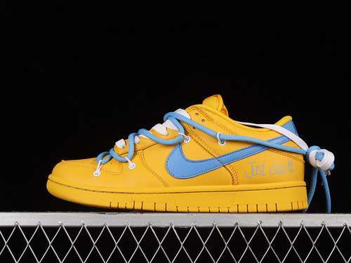 【300】[DJ6188-100]-[DUNK LOW LEMON YELLOW/BLUE]-[WOMAN:36-39]-[MAN:40-46]