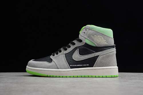 [555088-070]-[AIR JORDAN 1 RETRO HIGH OG NEUTRAL GREY/GUNSMOKE-VOLT]-[UNISEX:36-45]-[OG00170]