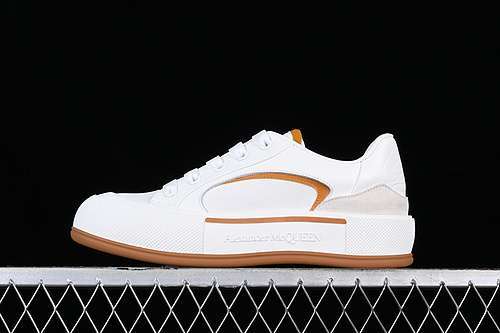【460】[W4PQ11070]-[ALEXANDER MCQUEEN 2023 WHITE/BROWN]-[WOMAN:35-39]-[MAN:40-44]