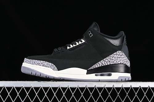 【430】[CK9246-001]-[AIR JORDAN 3 RETRO OFF NOIR BLACK/WHITE/GREY]-[WOMAN:36-39]-[MAN:40-47.5]